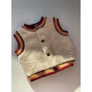 Vintage Carter’s Sherpa Vest 6/12m